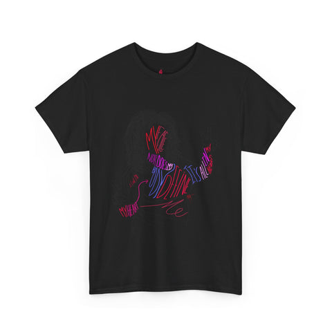 'UNDEFINE ME' Limited Premium Color Displaced Graphic Tee