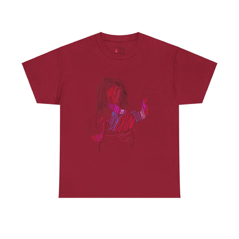 'UNDEFINE ME' Limited Premium Color Displaced Graphic Tee